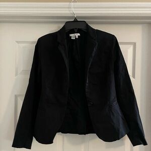 ZARA basic black classic blazer size 8